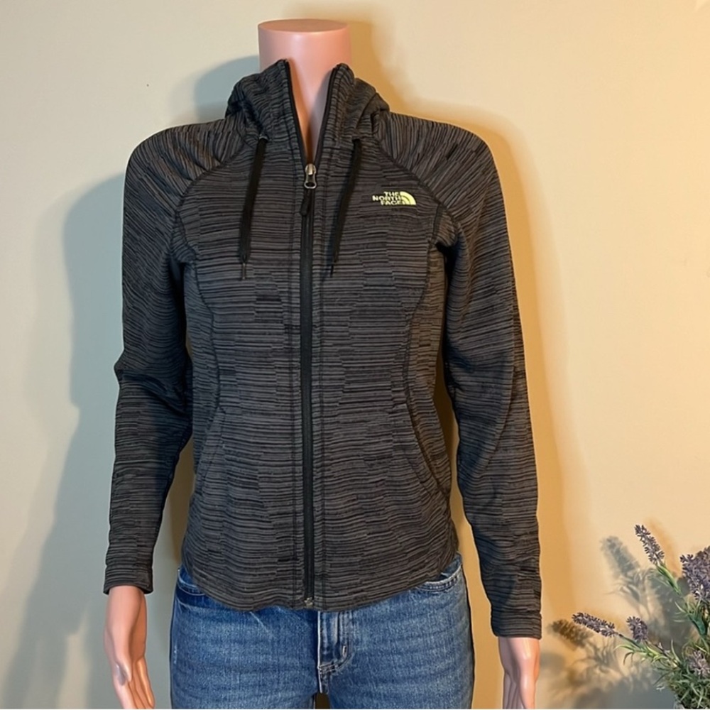 The North Face Charcoal Striped Jacket
